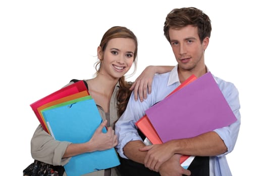 Two university students