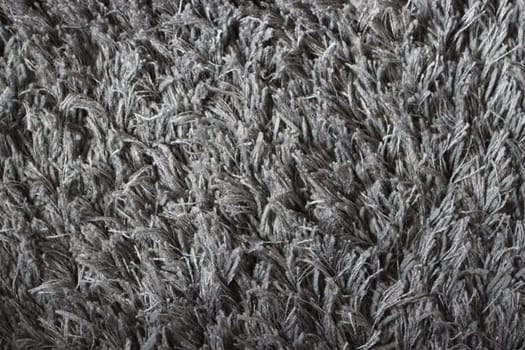 Grey carpet protects heat gives heat long hair