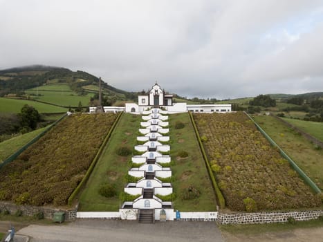 Vila Franca do Campo, Portugal: Ermida de Nossa Senhora da Paz. Our Lady of Peace Chapel in Sao Miguel island, Azores.