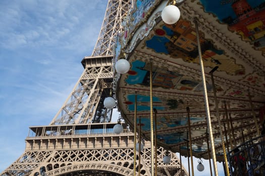 The main attraction of Paris - The Eiffel Tower