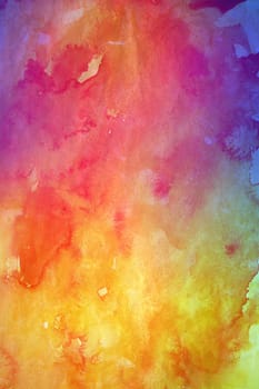 a Watercolor texture background very colorfull