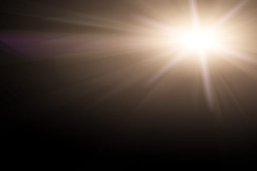 a overlay Lens flares with flash lights