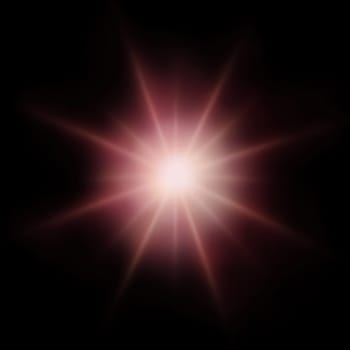 a overlay Lens flares with flash lights