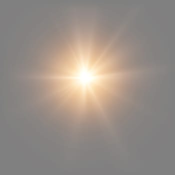 a overlay Lens flares with flash lights