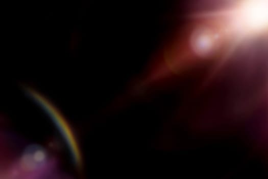 a overlay Lens flares with flash lights