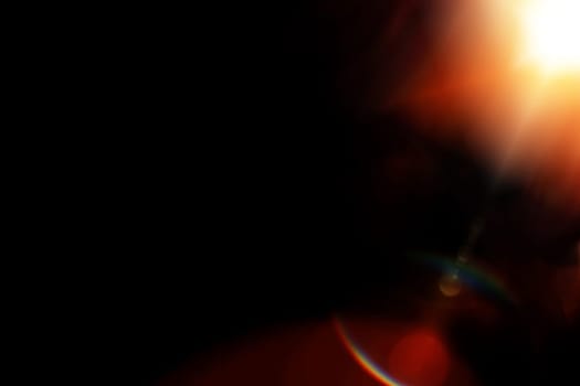 a overlay Lens flares with flash lights