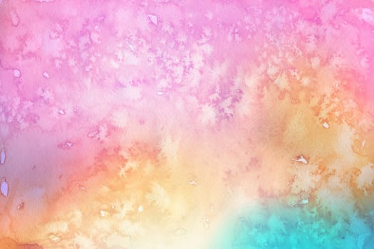 Watercolor texture background very colorful
