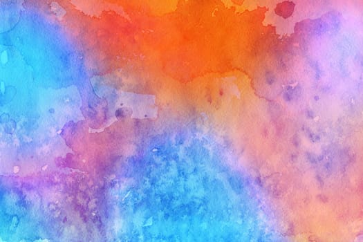 Watercolor texture background very colorful