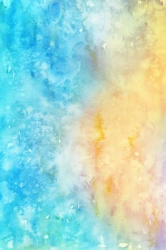 Watercolor texture background very colorful