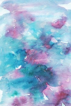 Watercolor texture background very colorful