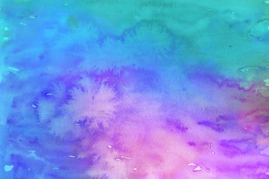 Watercolor texture background very colorful