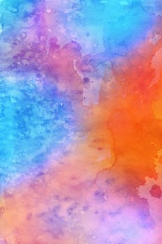 Watercolor texture background very colorful