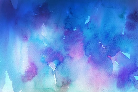 Watercolor texture background very colorful