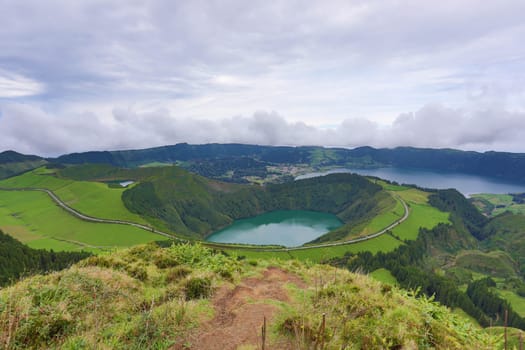 The astonishing Lagoon of the Seven Cities (Lagoa das 7 cidades) - Azores - Portugal