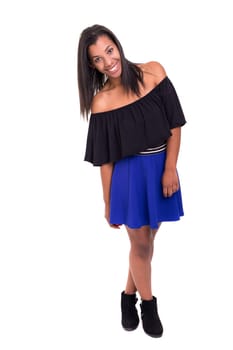 Studio shot of a beautiful african woman