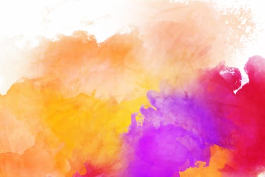 a Watercolor texture background colorful splash