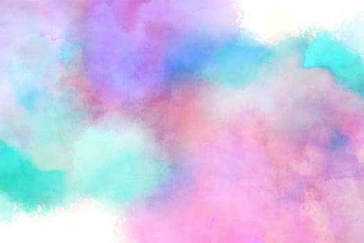 a Watercolor texture background colorful splash