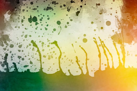 a Watercolor texture background colorful splash