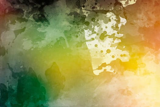a Watercolor texture background colorful splash