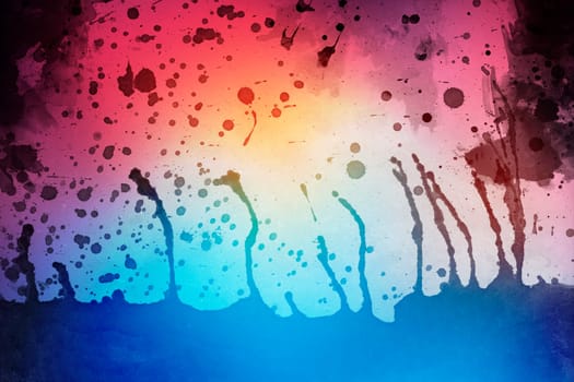 a Watercolor texture background colorful splash