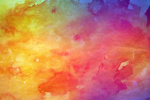 a Watercolor texture background colorful splash