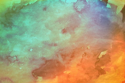 a Watercolor texture background colorful splash