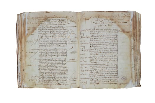 Ship passenger arrival record to Spanish America, 1553. General Archive of Indies, Seville