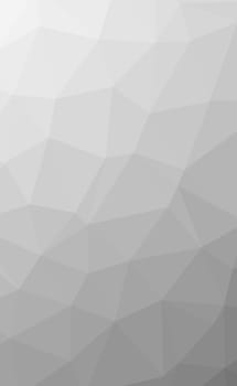 Abstract gray triangles background in different sizes - illustration