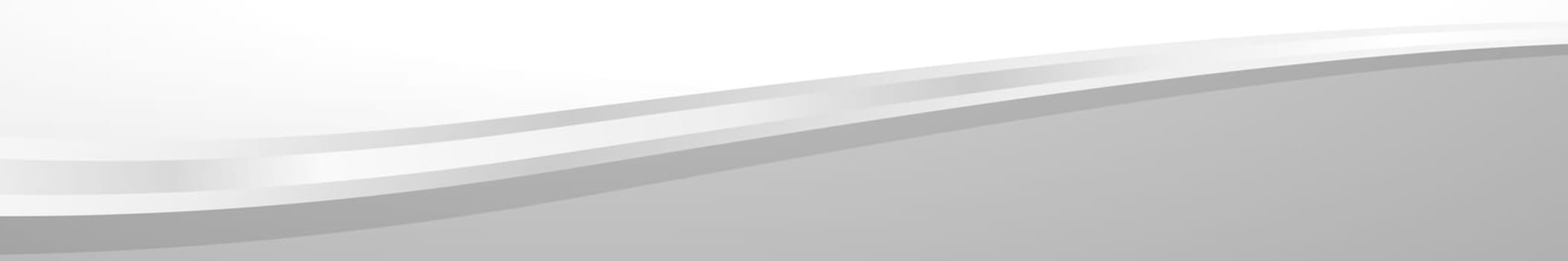 White vector background with wavy lines and dots - illustration