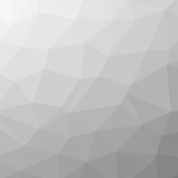 Abstract gray triangles background in different sizes - illustration