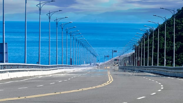 The Taitung Jinlun Bridge, a beautiful bridge along the east coast