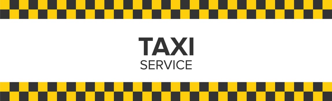 Abstract background in the style of a taxi - Vector illustration