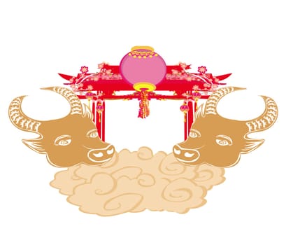 Chinese new year 2021 year of the ox