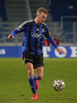 deutscher Fußballer Nicklas  Shipnoski 1.FC Saarbrücken DFB 3.Liga Saison 2020-21