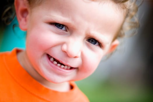 Portrait of a boy smiling