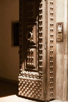 Close-up of a door