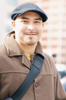 Portrait of a Young man smiling