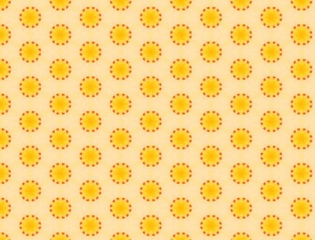 Seamless food pattern. Pink colour prickly pears cactus fruits on colourful background. From above