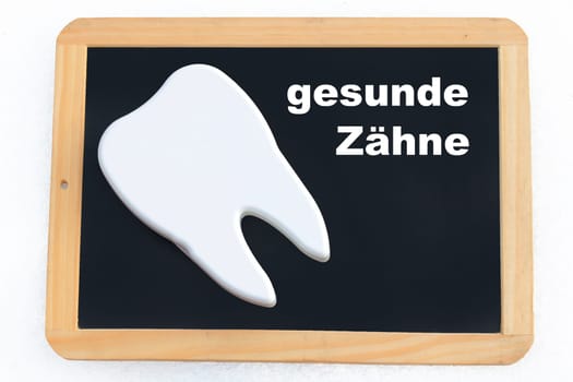Healthy teeth and good dental care is important