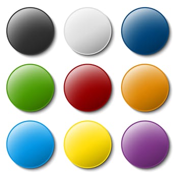 Collection of coloured marking accessories - tear nail
