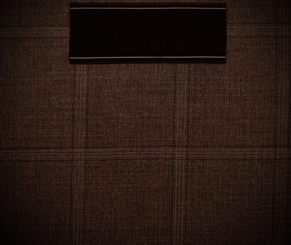 dark background of textile texture. close up
