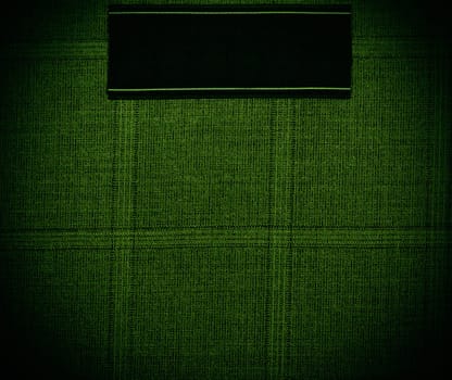 dark green background of textile texture. close up
