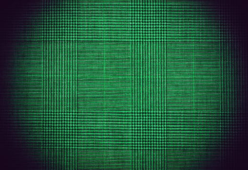 dark green background of textile texture. close up
