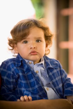 Close-up of a baby boy