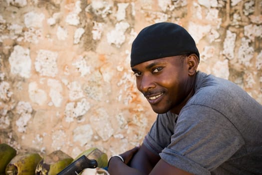 Portrait of a mid adult man smiling, Santo Domingo, Dominican Republic