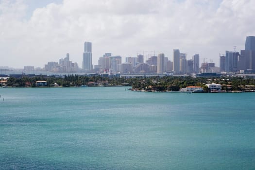 Buildings at the waterfront, Miami, Florida, USA