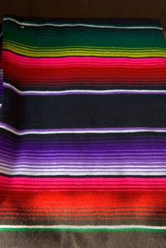 Close-up of a Mexican blanket