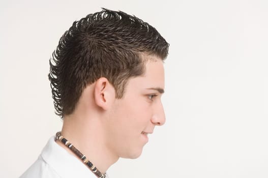 Portrait of young man
