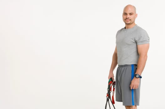 Portrait of physical trainer