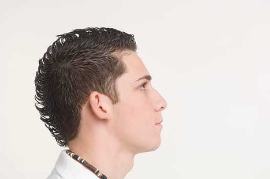 Portrait of young man